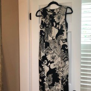 Black and white dress